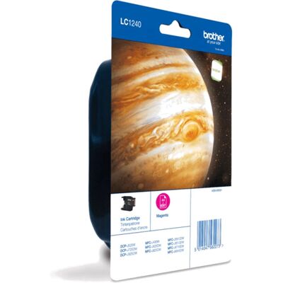 Cartucho de tinta magenta Brother LC-1240M - Injeção, 600 páginas Cartucho de tinta magenta Brother LC-1240M - Injeção, 600 páginas