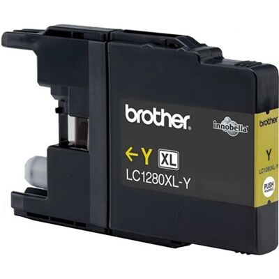Brother LC-1280XLY Geel Hoge Capaciteit Inktpatroon Brother LC-1280XLY Geel Hoge Capaciteit Inktpatroon