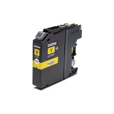 Brother LC-123Y Gele Inktcartridge - Inktcartridge Brother LC-123Y Gele Inktcartridge - Inktcartridge