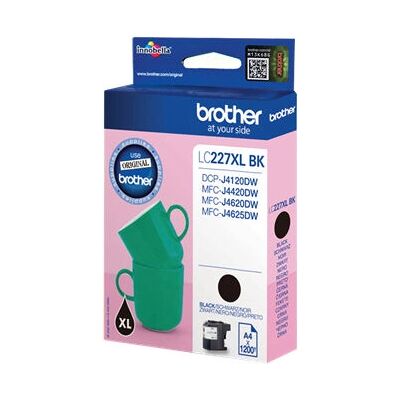 Brother LC-227XLBK Zwarte Inktcartridge - Origineel, Hoge Capaciteit Brother LC-227XLBK Zwarte Inktcartridge - Origineel, Hoge Capaciteit