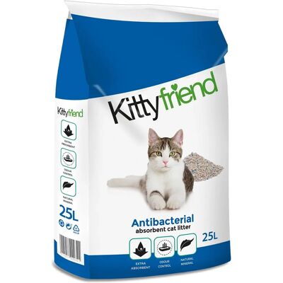 Sanicat - KittyFriend - Antibacterial - 25L - Cat Litter Sanicat - KittyFriend - Antibacterial - 25L - Cat Litter
