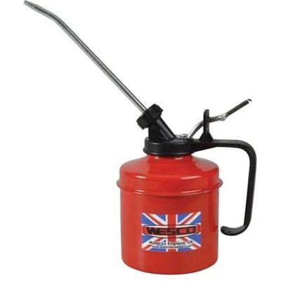 Wesco WE00332 3320 Oiler - 350cc Metaal Spuit Diepgetrokken Lichaam Wesco WE00332 3320 Oiler - 350cc Metaal Spuit Diepgetrokken Lichaam