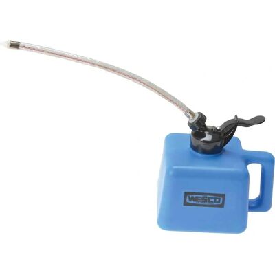 Wesco 1000/F 1000cc Oil Can with 9in Flex Spout - Oiler Wesco 1000/F 1000cc Oil Can with 9in Flex Spout - Oiler