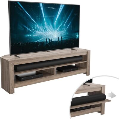 AVF - Calibre Sound 140 - Sawn Oak - TV Stand AVF - Calibre Sound 140 - Sawn Oak - TV Stand