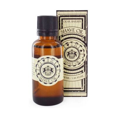 Huile de Rasage Dear Barber (30ml) - Publicité Huile de Rasage Dear Barber (30ml) - Publicité