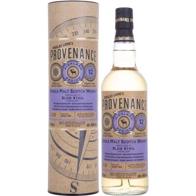 Douglas Laing & Co. Provenance Blair Athol 12 Jaar - Whisky Douglas Laing & Co. Provenance Blair Athol 12 Jaar - Whisky