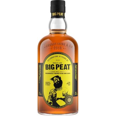 Douglas Laing BIG PEAT 15. Jubiläum Islay Blended Malt Scotch - Whisky Douglas Laing BIG PEAT 15. Jubiläum Islay Blended Malt Scotch - Whisky