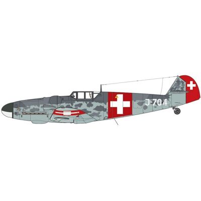 Airfix Bf109G-6 Modelvliegtuig Bauset - Schaal 1:72 Airfix Bf109G-6 Modelvliegtuig Bauset - Schaal 1:72
