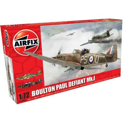 Kit de Modèle Airfix Boulton-Paul Defiant Mk.1 - 1:72 - Publicité Kit de Modèle Airfix Boulton-Paul Defiant Mk.1 - 1:72 - Publicité