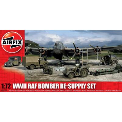 Kit Airfix - Fourniture de Bombardier RAF WWII 1:72 - Publicité Kit Airfix - Fourniture de Bombardier RAF WWII 1:72 - Publicité