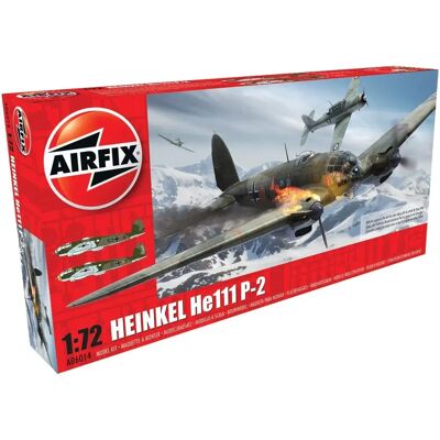 Airfix Heinkel He IIIP2 1:72 Scale Model Kit - WWII Aircraft Airfix Heinkel He IIIP2 1:72 Scale Model Kit - WWII Aircraft