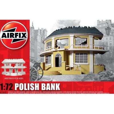 Airfix A75015 Polská banka 1:72 Měřítko Model Kit - Stavitelské Příslušenství Airfix A75015 Polská banka 1:72 Měřítko Model Kit - Stavitelské Příslušenství