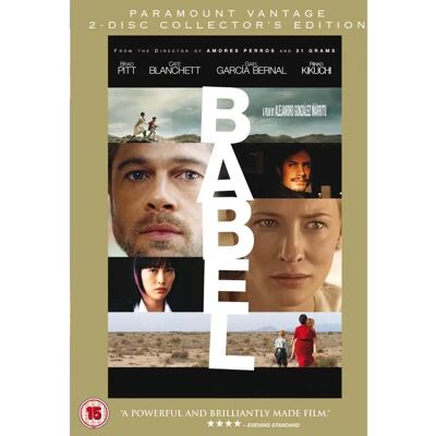 Universal Pictures Babel - DVD Région 2 - Publicité Universal Pictures Babel - DVD Région 2 - Publicité