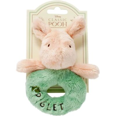 Disney Winnie the Pooh Piglet Ring Rattle - Baby Spielzeug Disney Winnie the Pooh Piglet Ring Rattle - Baby Spielzeug