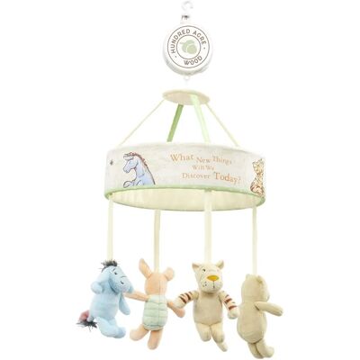 Rainbow Designs Winnie The Pooh Hundred Acre Wood Musical Mobile - Baby Cot Mobile Rainbow Designs Winnie The Pooh Hundred Acre Wood Musical Mobile - Baby Cot Mobile