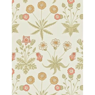 Tapete Daisy von Morris & Co. - Coral/Manilla Tapete Daisy von Morris & Co. - Coral/Manilla