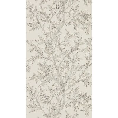 Sanderson Farthing Wood Tapete - Silber - Tapete Sanderson Farthing Wood Tapete - Silber - Tapete