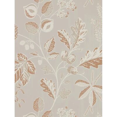 Sanderson Warwick Tapete - Blätter Taupe Sanderson Warwick Tapete - Blätter Taupe