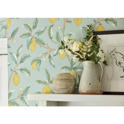 Morris & Co. - Lemon Tree - Fruchtmotiv - Drei Farben - Tapeten Morris & Co. - Lemon Tree - Fruchtmotiv - Drei Farben - Tapeten