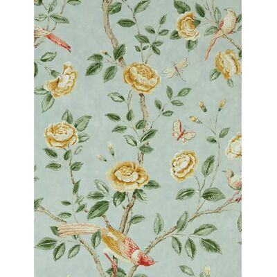 Sanderson Andhara Tapete - Vögel und Blumenmuster Sanderson Andhara Tapete - Vögel und Blumenmuster