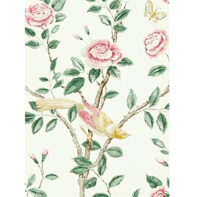 Sanderson Andhara Tapete - Rose/Creme - Tapete Sanderson Andhara Tapete - Rose/Creme - Tapete