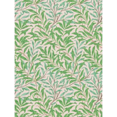 Morris & Co Tapete Willow Bough - Pink/ Leaf Green Morris & Co Tapete Willow Bough - Pink/ Leaf Green