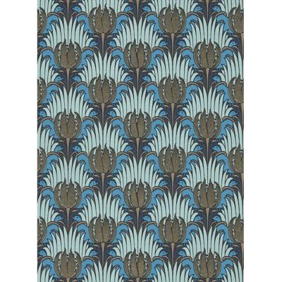 Morris & Co. Tulpen & Vogel Tapete - Arts & Crafts Stil Morris & Co. Tulpen & Vogel Tapete - Arts & Crafts Stil