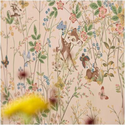 Sanderson Bambi Tapete - Waldblumenmotiv Sanderson Bambi Tapete - Waldblumenmotiv