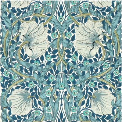 Morris & Co Tapete Pimpernel - Kobal/ Mineral Morris & Co Tapete Pimpernel - Kobal/ Mineral
