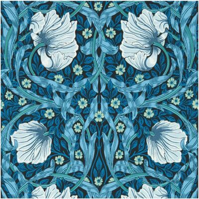 Morris & Co Tapete Pimpernel - Arts & Crafts Muster Botanisch Texturiert UK Morris & Co Tapete Pimpernel - Arts & Crafts Muster Botanisch Texturiert UK