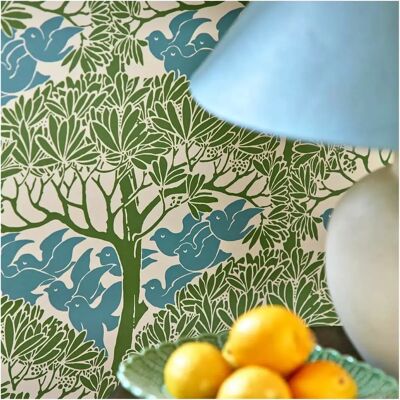 Morris & Co Tapete The Savaric - Garden Green Morris & Co Tapete The Savaric - Garden Green