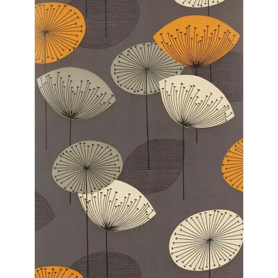 Sanderson Dandelion Clocks Tapete - Retro 50er Design - Tapete Sanderson Dandelion Clocks Tapete - Retro 50er Design - Tapete