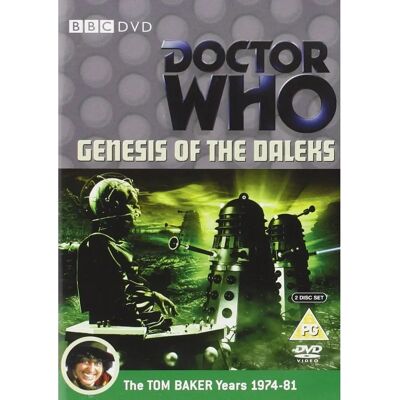 Tom Baker Doctor Who Genesis of the Daleks DVD Region 2 2 Discs Tom Baker Doctor Who Genesis of the Daleks DVD Region 2 2 Discs