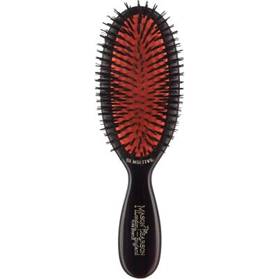 Mason Pearson Zwarte Pocket Sensitive Borstel - Haarborstel Mason Pearson Zwarte Pocket Sensitive Borstel - Haarborstel