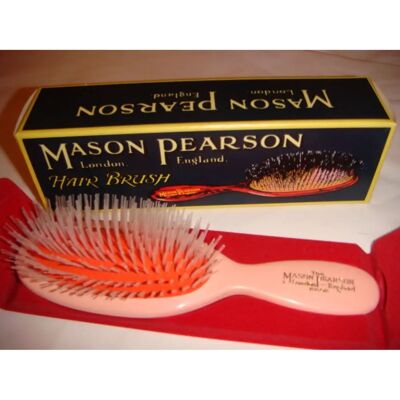 Mason Pearson - Nylon Pocket Brush Pink - Hairbrush - Women Mason Pearson - Nylon Pocket Brush Pink - Hairbrush - Women