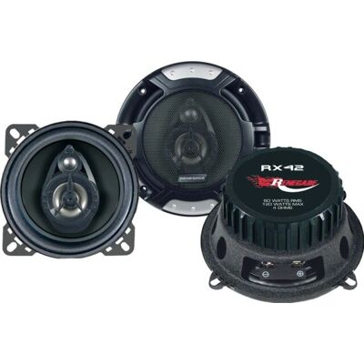 Haut-parleur voiture Renegade RX42 - Système coaxial 2 voies 120 W - Publicité Haut-parleur voiture Renegade RX42 - Système coaxial 2 voies 120 W - Publicité