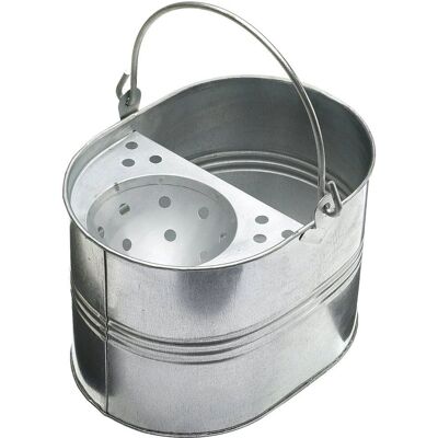 JANTEX Bentley VOW/MB.03 - Galvanised Steel Mop Bucket - 3 Gallon JANTEX Bentley VOW/MB.03 - Galvanised Steel Mop Bucket - 3 Gallon