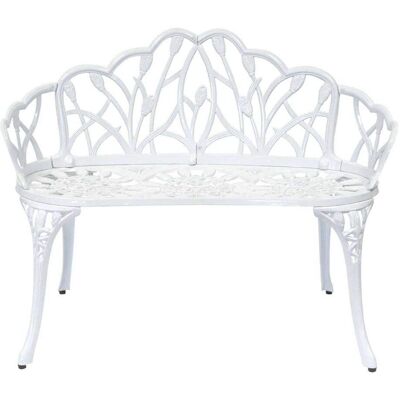 Charles Bentley - Tulip Cast Aluminium 2-Seater - Outdoor Charles Bentley - Tulip Cast Aluminium 2-Seater - Outdoor