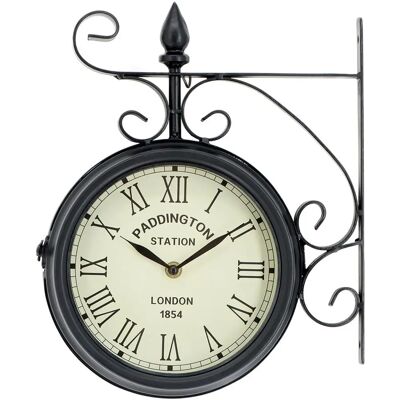 Charles Bentley - Paddington - Black - Wall clock Charles Bentley - Paddington - Black - Wall clock
