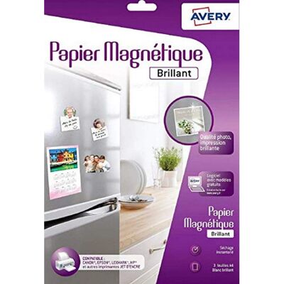 Avery Modell C9420 Mágneses Fotópapír - A4 Fényes Avery Modell C9420 Mágneses Fotópapír - A4 Fényes