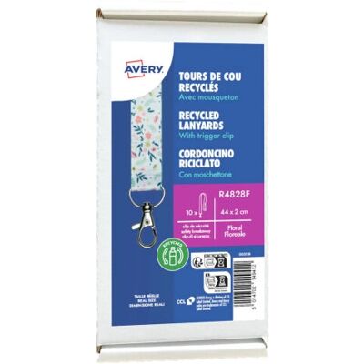 Avery R4828F Textil kitűzőtartó - Többszínű Avery R4828F Textil kitűzőtartó - Többszínű