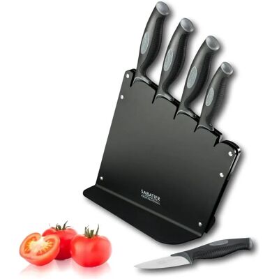 Sabatier Professional L'Expertise 5 Piece Soft Grip Kitchen Knife Set - Kitchen Knife Set Sabatier Professional L'Expertise 5 Piece Soft Grip Kitchen Knife Set - Kitchen Knife Set