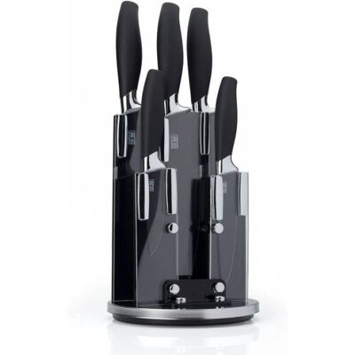 Taylor's Eye Witness Brooklyn Chrome 5 Piece Knife Set - Kitchen Taylor's Eye Witness Brooklyn Chrome 5 Piece Knife Set - Kitchen
