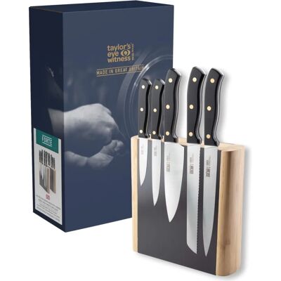 Taylor's Eye Witness - Heritage Oak - Knife Block Set Taylor's Eye Witness - Heritage Oak - Knife Block Set