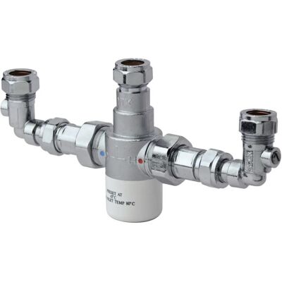 Bristan - Mt503 - Chrome - 15mm - Thermostatisches Mischventil Bristan - Mt503 - Chrome - 15mm - Thermostatisches Mischventil