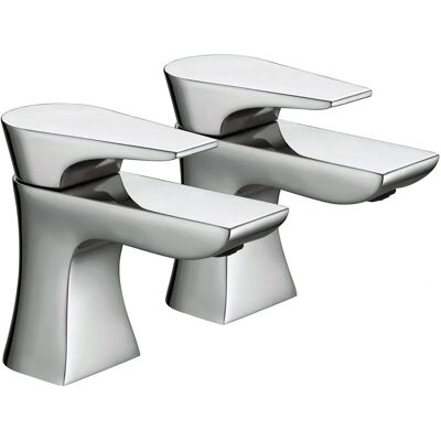 Rubinetti da bagno clessidra cromati Bristan - Set di rubinetti Rubinetti da bagno clessidra cromati Bristan - Set di rubinetti