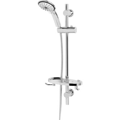 Bristan Casino Duschset - 5-Funktions-Handbrause - Chrom Bristan Casino Duschset - 5-Funktions-Handbrause - Chrom
