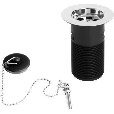 Bristan W BASIN03 C Chrome Economy Basin Waste - Basin Waste Bristan W BASIN03 C Chrome Economy Basin Waste - Basin Waste