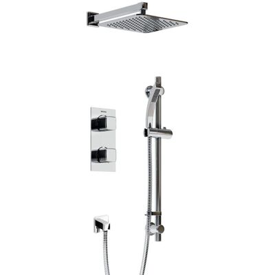 Bristan Cobalt Thermostatic Concealed Diverter Mixer Shower - Shower Pack Bristan Cobalt Thermostatic Concealed Diverter Mixer Shower - Shower Pack