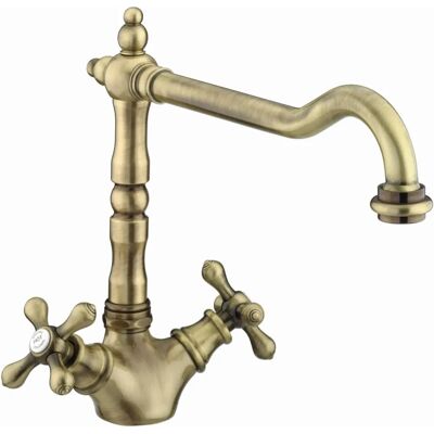 Bristan K SNK EF ABRZ Miscelatore cucina in ottone antico - Miscelatore lavabo cucina Bristan K SNK EF ABRZ Miscelatore cucina in ottone antico - Miscelatore lavabo cucina